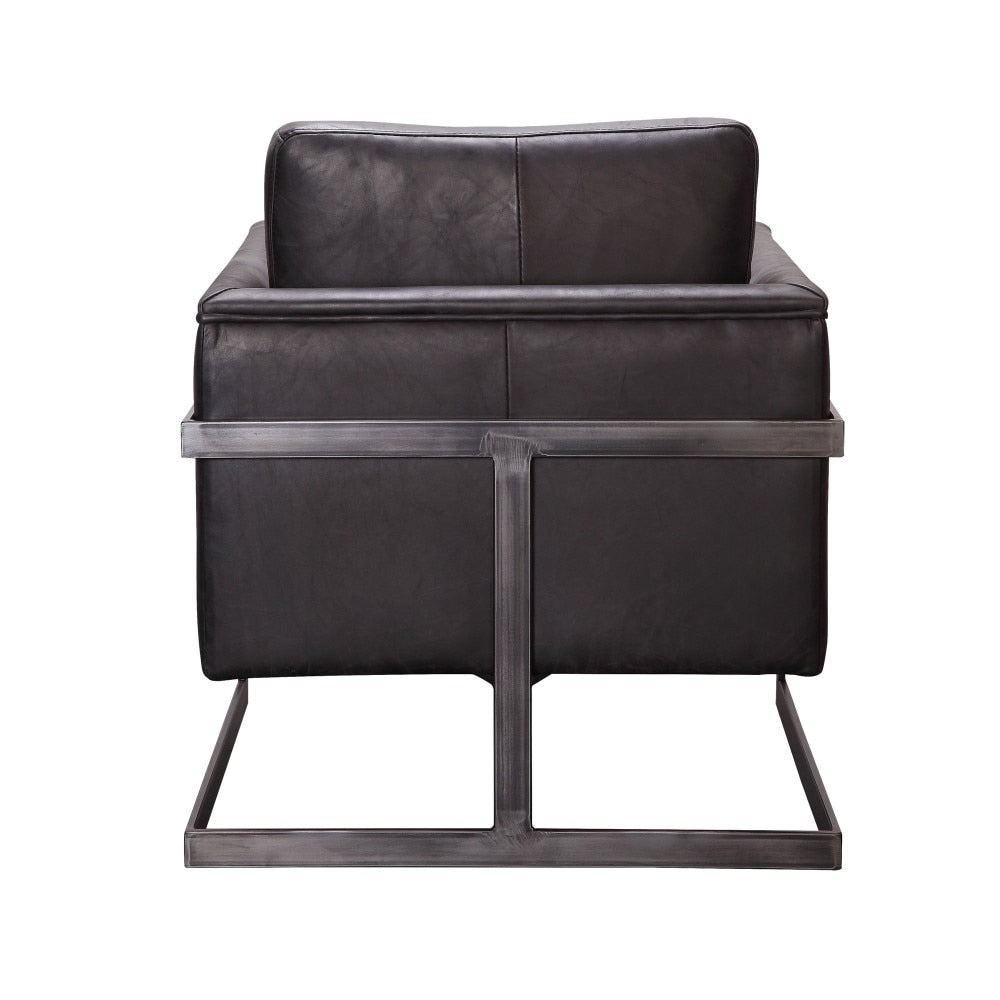 Moes Home - Luxe Club Chair in Black - PK-1082-02 veiw 4