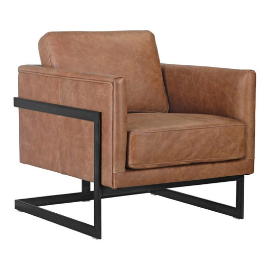 Moes Home - Luxley Club Chair in Cappuccino - PK-1082-14 veiw 1