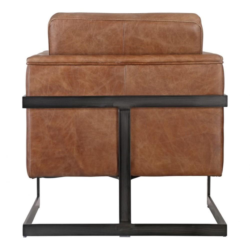 Moes Home - Luxley Club Chair in Cappuccino - PK-1082-14 veiw 4
