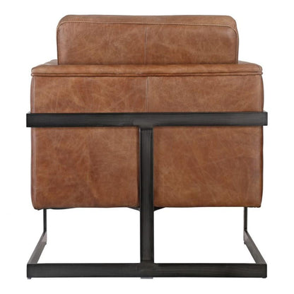 Moes Home - Luxley Club Chair in Cappuccino - PK-1082-14 veiw 4