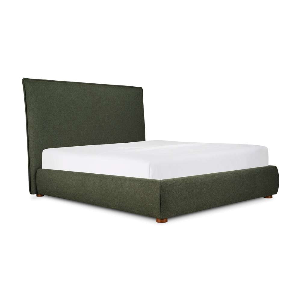 Moes Home - Luzon King Bed Tall Headboard Deep Forest - RN-1149-27-0 veiw 2