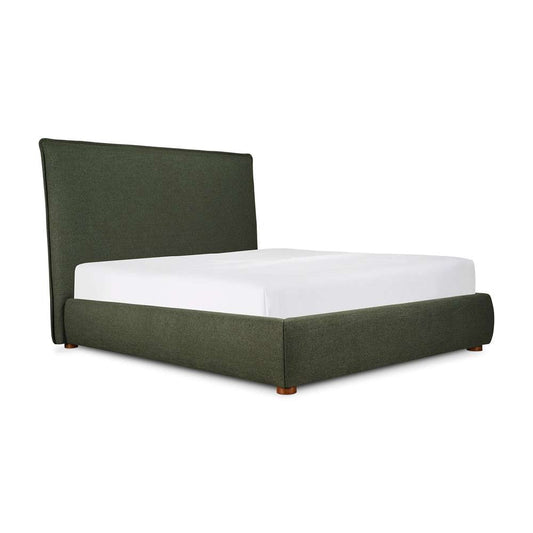 Moes Home - Luzon King Bed Tall Headboard Deep Forest - RN-1149-27-0 veiw 2