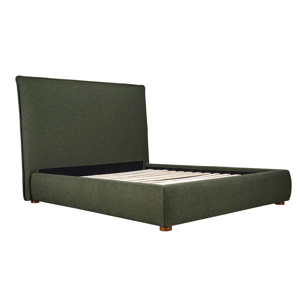 Moes Home - Luzon King Bed Tall Headboard Deep Forest - RN-1149-27-0 veiw 3
