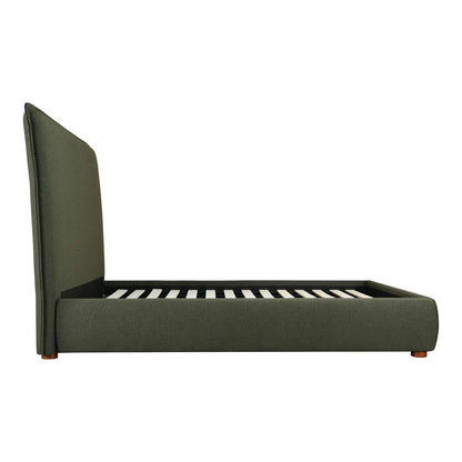 Moes Home - Luzon King Bed Tall Headboard Deep Forest - RN-1149-27-0 veiw 4