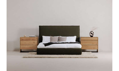 Moes Home - Luzon King Bed Tall Headboard Deep Forest - RN-1149-27-0 veiw 6