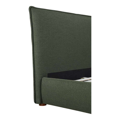 Moes Home - Luzon King Bed Tall Headboard Deep Forest - RN-1149-27-0 veiw 7
