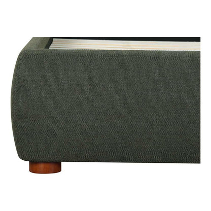 Moes Home - Luzon King Bed Tall Headboard Deep Forest - RN-1149-27-0 veiw 11