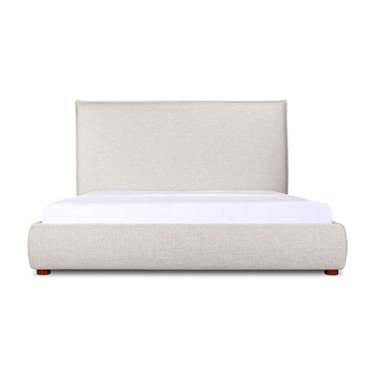 Moes Home - Luzon King Bed Tall Headboard Light Grey - RN-1149-40-0 veiw 1