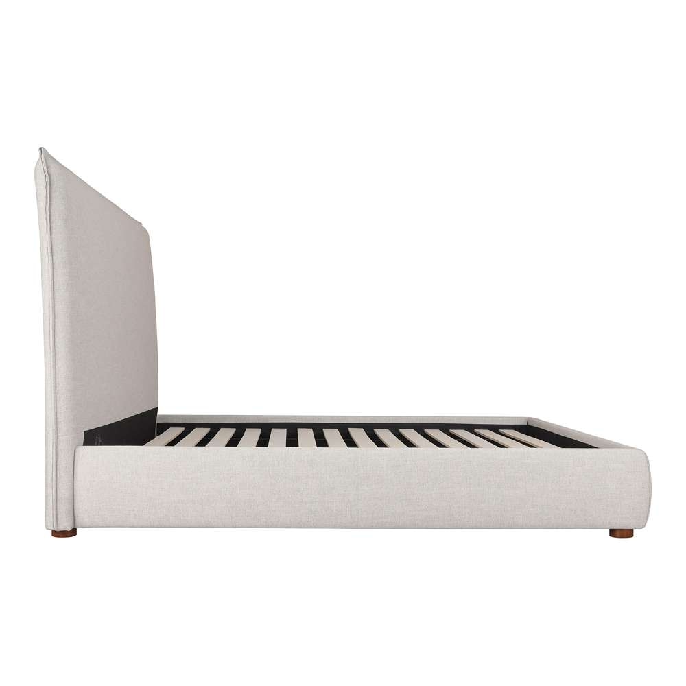 Moes Home - Luzon King Bed Tall Headboard Light Grey - RN-1149-40-0 veiw 3