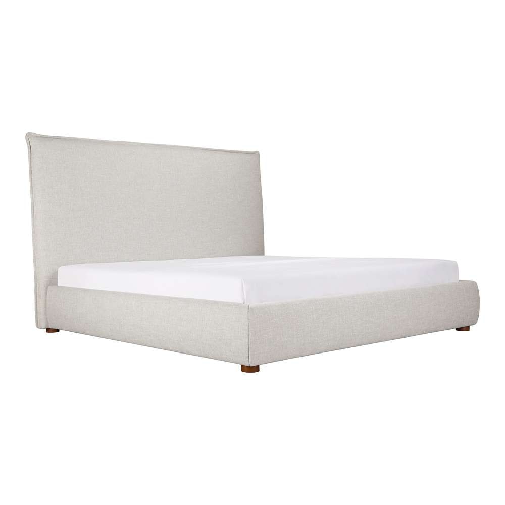 Moes Home - Luzon King Bed Tall Headboard Light Grey - RN-1149-40-0 veiw 5