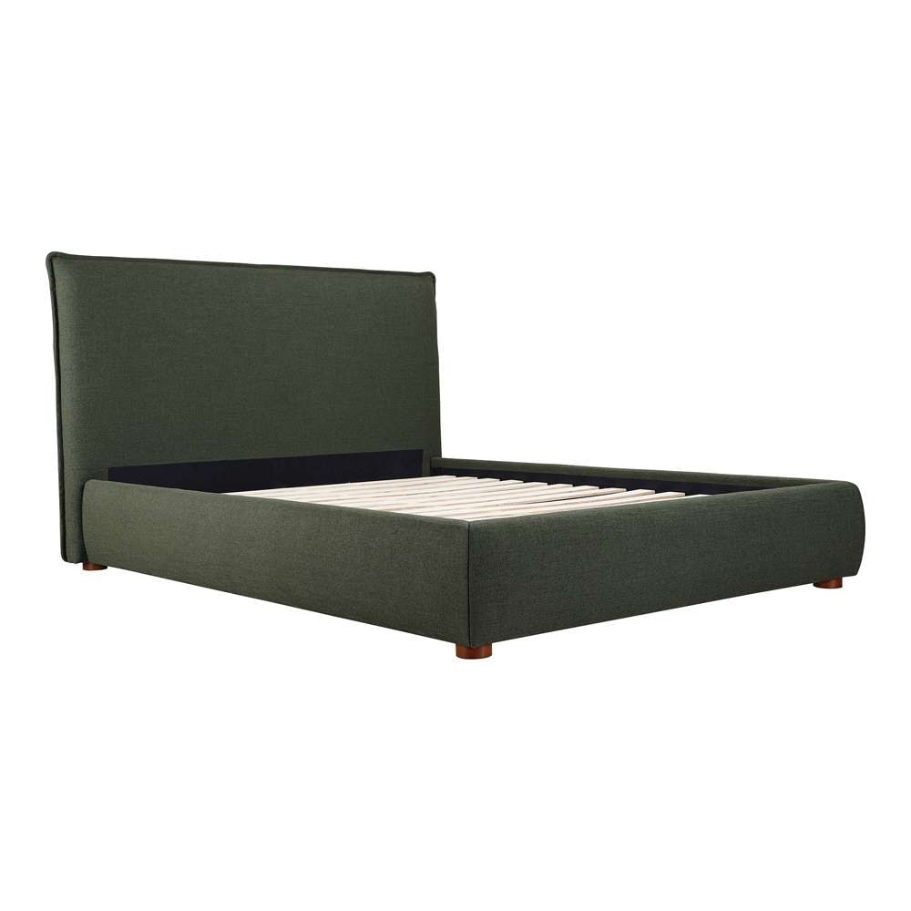Moes Home - Luzon Queen Bed Deep Forest - RN-1129-27-0 veiw 3