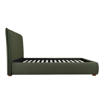 Moes Home - Luzon Queen Bed Deep Forest - RN-1129-27-0 veiw 4