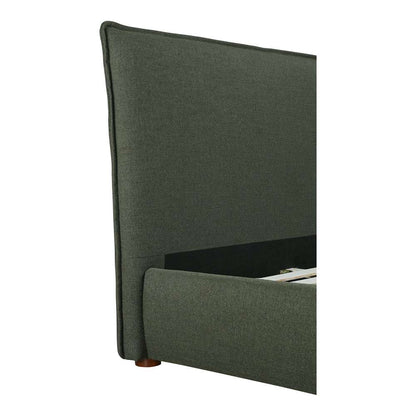 Moes Home - Luzon Queen Bed Deep Forest - RN-1129-27-0 veiw 7