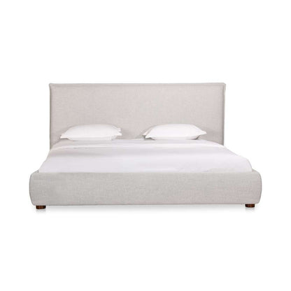 Moes Home - Luzon Queen Bed in Light Grey - RN-1129-40-0 veiw 1