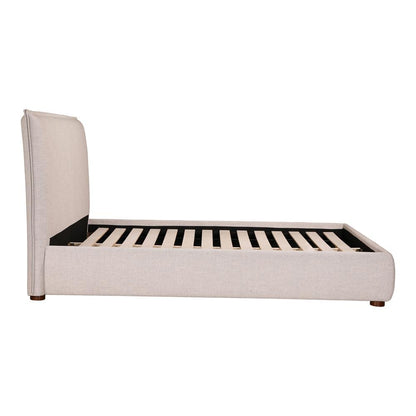 Moes Home - Luzon Queen Bed in Light Grey - RN-1129-40-0 veiw 4