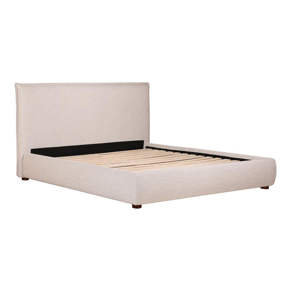 Moes Home - Luzon Queen Bed in Light Grey - RN-1129-40-0 veiw 5
