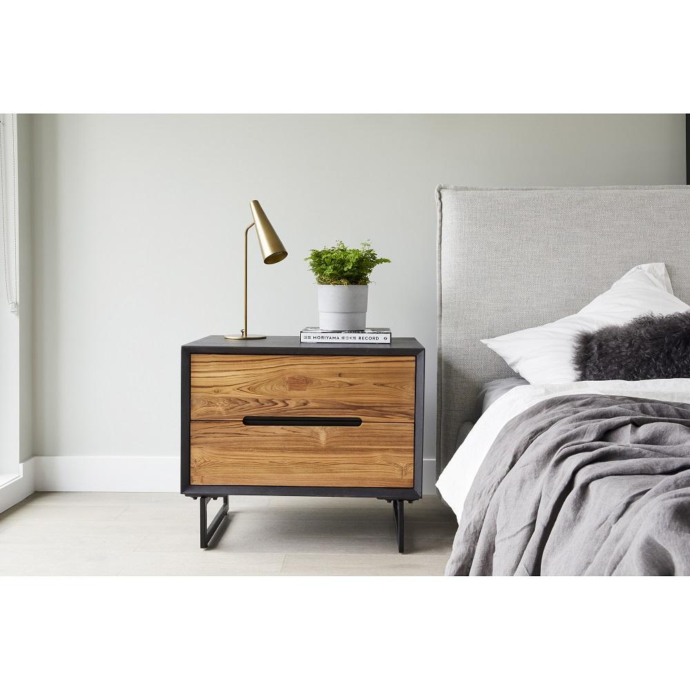 Moes Home - Luzon Queen Bed in Light Grey - RN-1129-40-0 veiw 13
