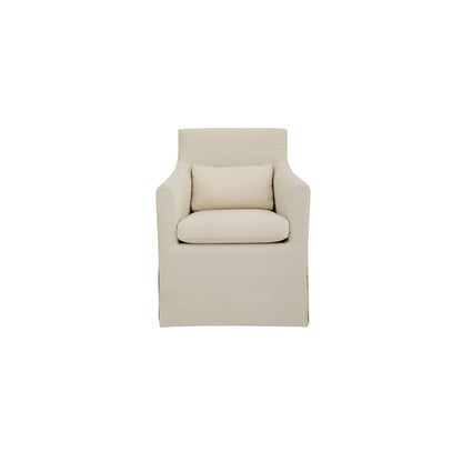 Moes Home - Lydia Outdoor Slipcover Dining Chair Cream - VV-1019-05 view 1