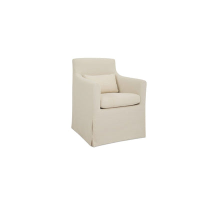 Moes Home - Lydia Outdoor Slipcover Dining Chair Cream - VV-1019-05 view 3