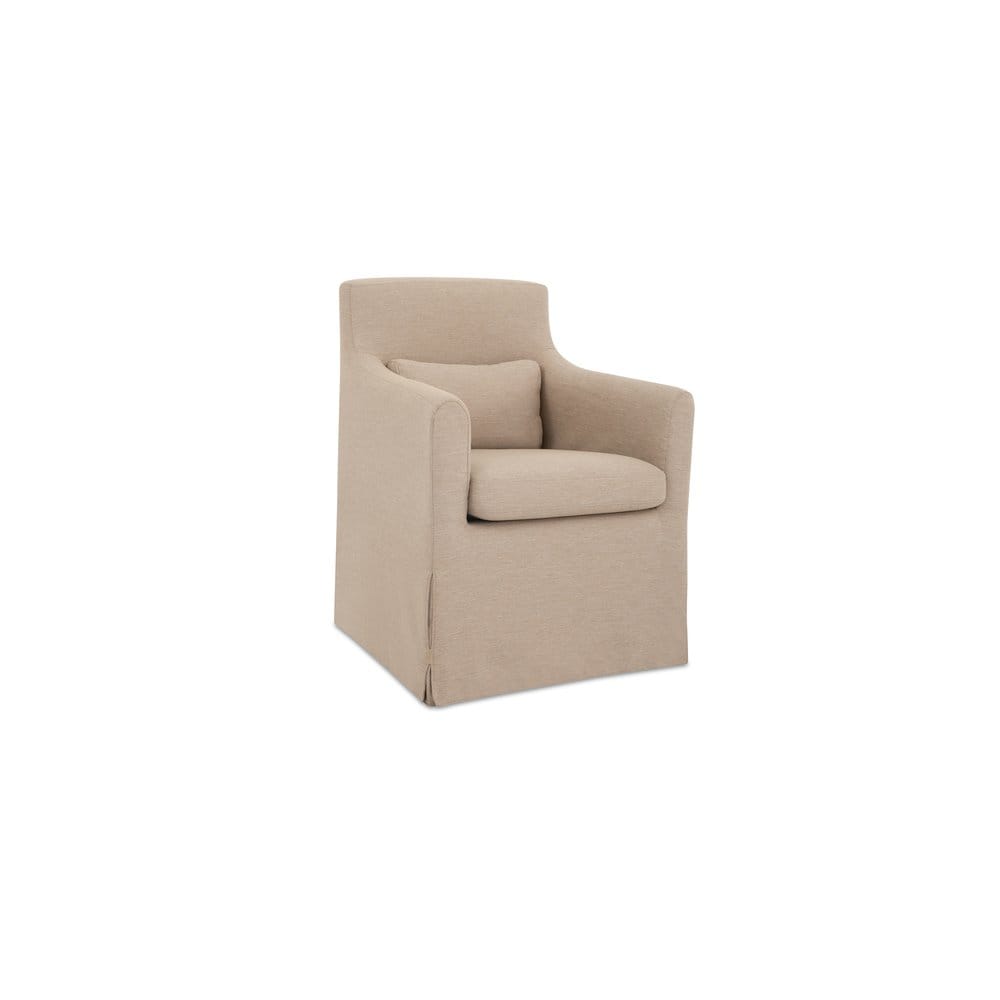 Moes Home - Lydia Outdoor Slipcover Dining Chair Light Brown - VV-1019-21 view 3
