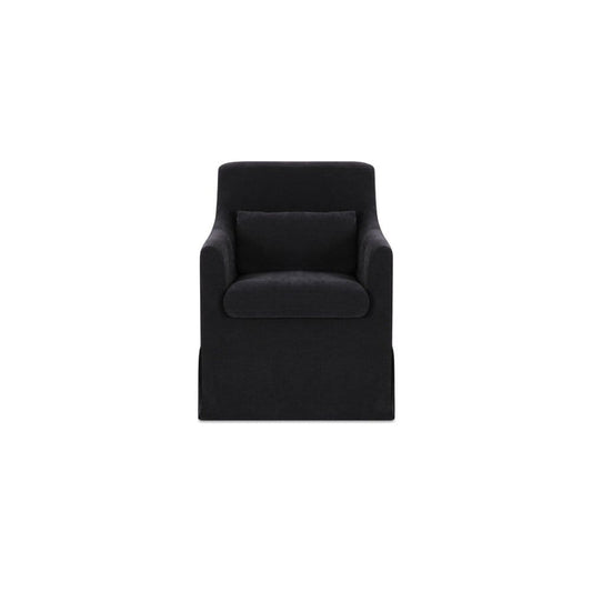 Moes Home - Lydia Slipcover Dining Chair Black - OA-1051-02 view 2