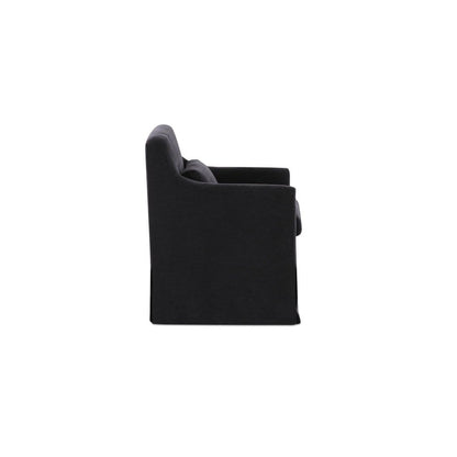 Moes Home - Lydia Slipcover Dining Chair Black - OA-1051-02 view 5