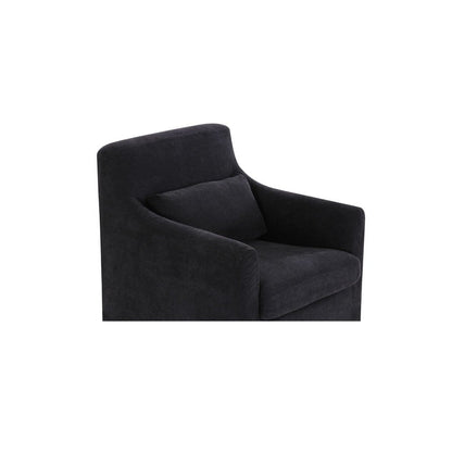 Moes Home - Lydia Slipcover Dining Chair Black - OA-1051-02 view 7