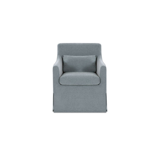 Moes Home - Lydia Slipcover Dining Chair Blue - OA-1051-07 view 1