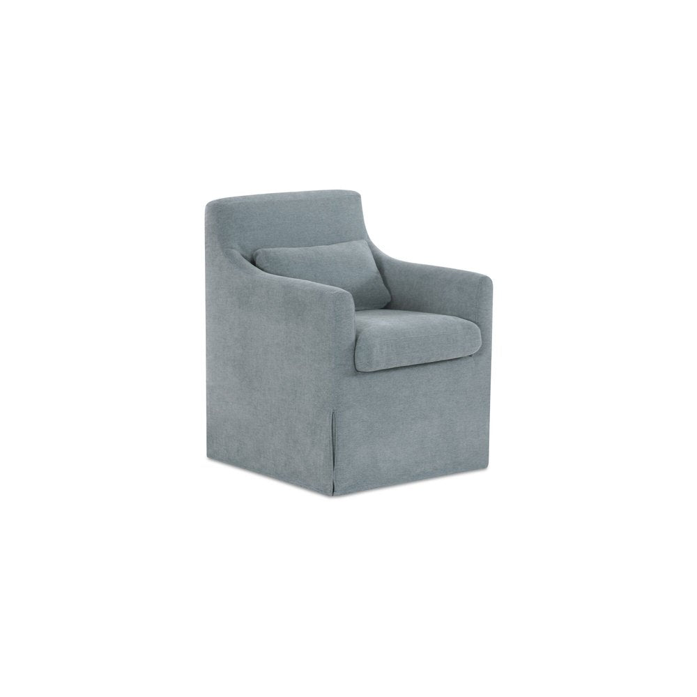 Moes Home - Lydia Slipcover Dining Chair Blue - OA-1051-07 view 3