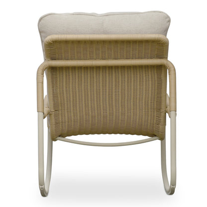 Moes Home - Lyra Outdoor Rocking Chair Beige - GE-1002-34 view 5