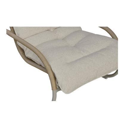 Moes Home - Lyra Outdoor Rocking Chair Beige - GE-1002-34 view 7
