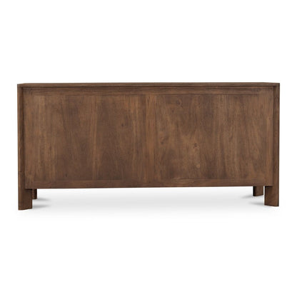 Moes Home - Mabel 6 Drawer Dresser Dark Brown - LX-1086-20 view 5