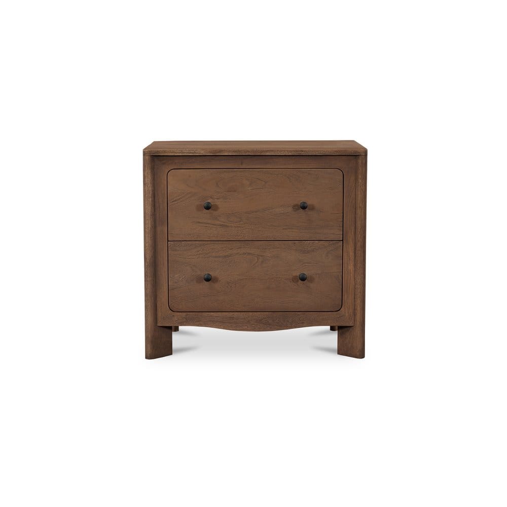 Moes Home - Mabel Nightstand Dark Brown - LX-1087-20 view 1