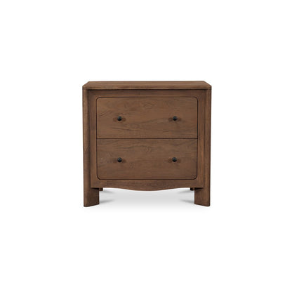 Moes Home - Mabel Nightstand Dark Brown - LX-1087-20 view 1