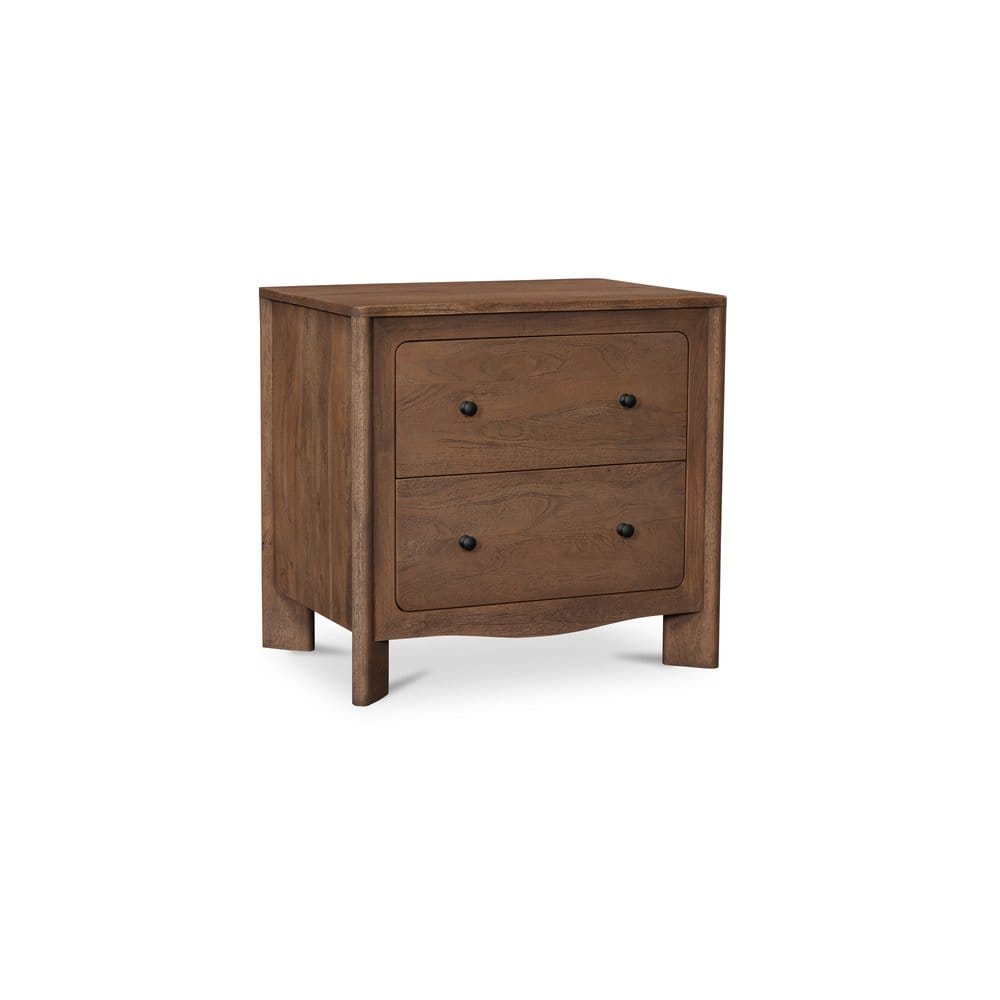 Moes Home - Mabel Nightstand Dark Brown - LX-1087-20 view 3