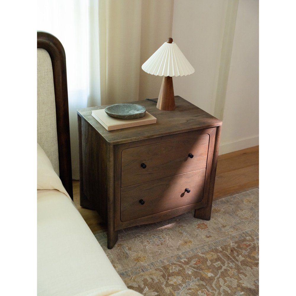Moes Home - Mabel Nightstand Dark Brown - LX-1087-20 view 10
