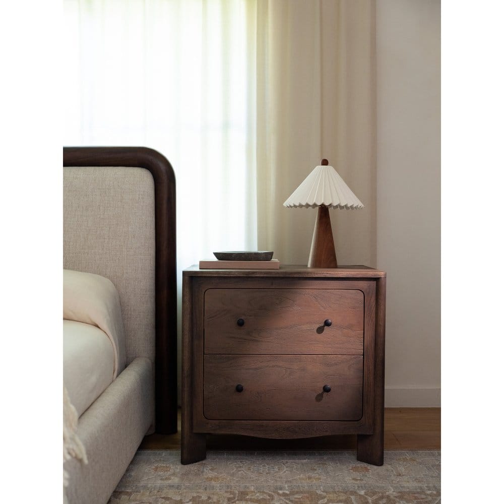 Moes Home - Mabel Nightstand Dark Brown - LX-1087-20 view 11
