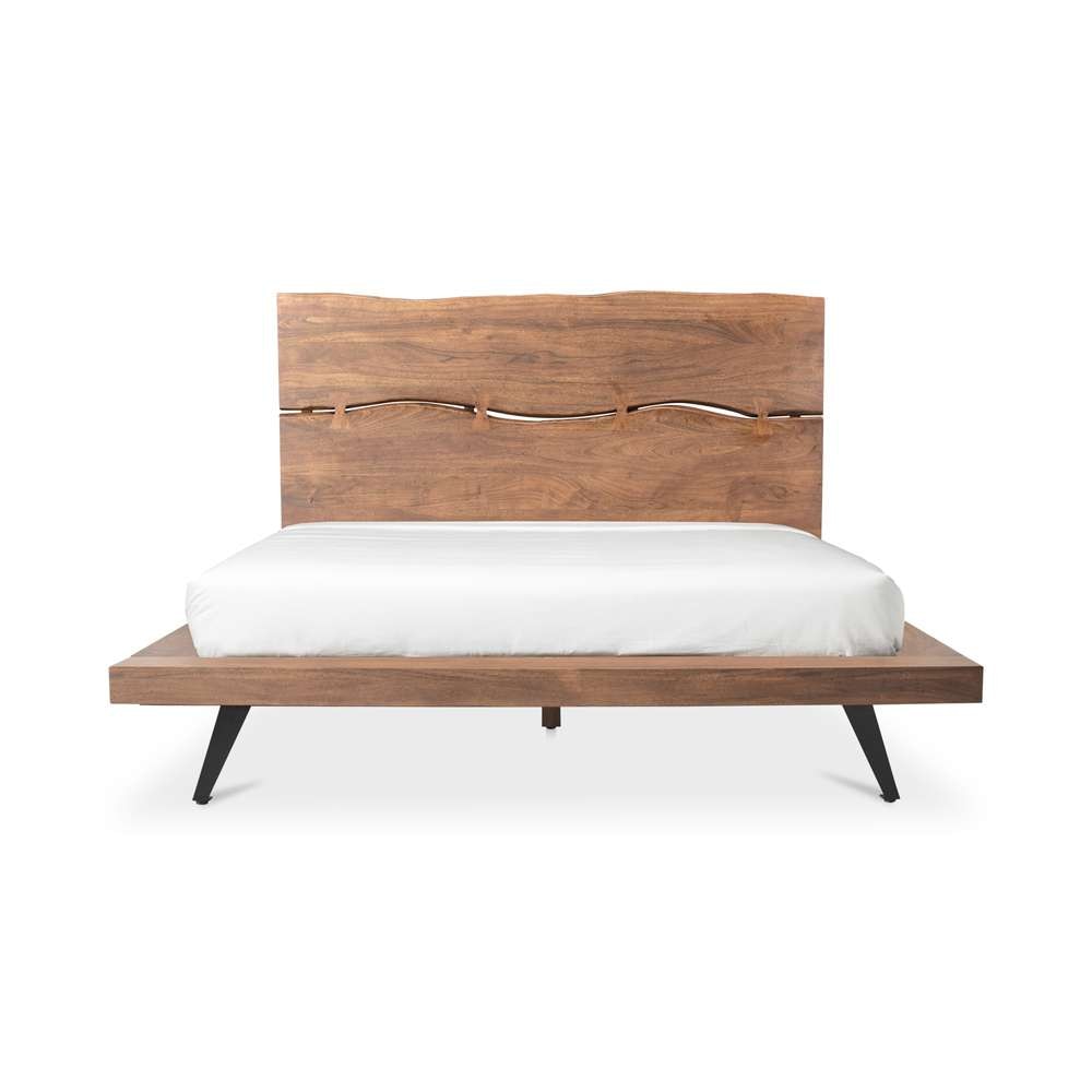 Moes Home - Madagascar Platform Bed King - UH-1007-03-0 veiw 1
