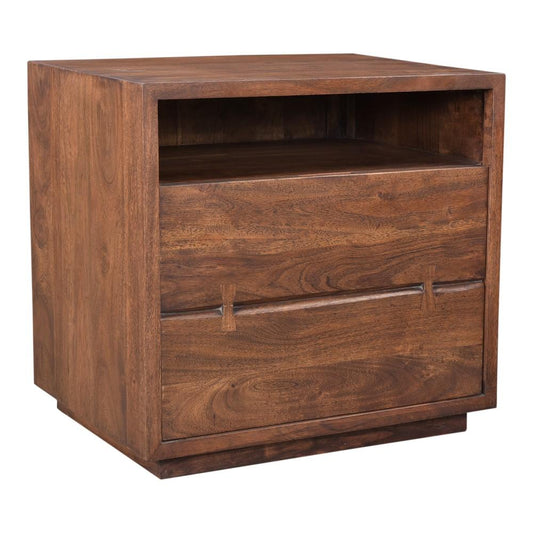 Moes Home - Madagasikara Nightstand - VE-1047-03 veiw 2