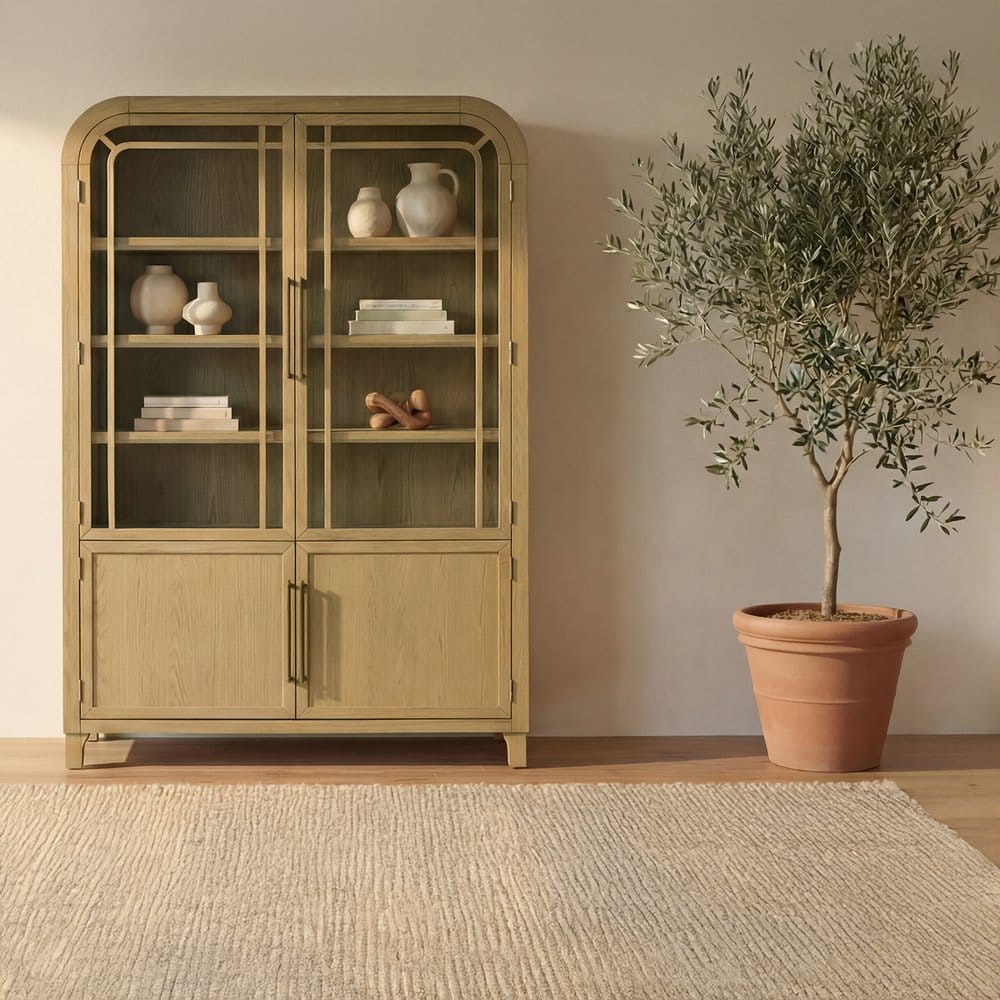 Moes Home - Maddie Cabinet Natural - EM-1022-24 view 12