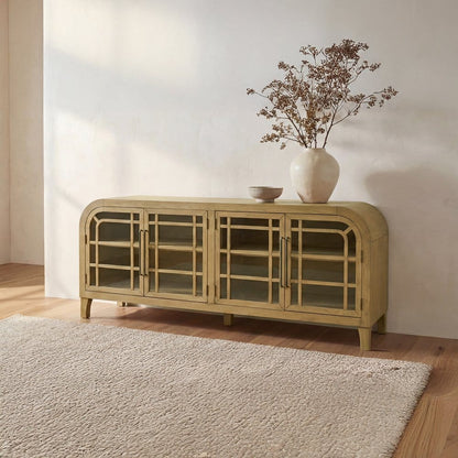 Moes Home - Maddie Sideboard Natural - EM-1021-24 view 11