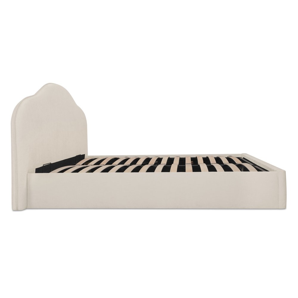Moes Home - Maggie King Storage Bed Cream - RN-1162-05-0 view 4