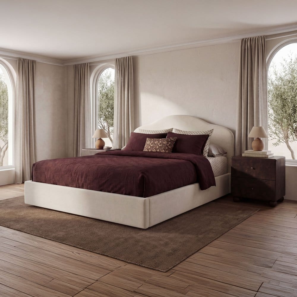 Moes Home - Maggie Queen Storage Bed Cream - RN-1163-05-0 view 7
