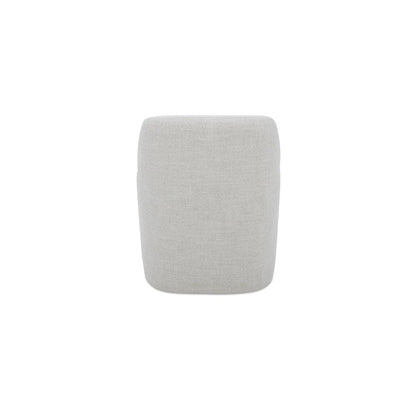 Moes Home - Maisie Rolling Dining Chair Flecked Oat - KQ-1045-34-USA view 4