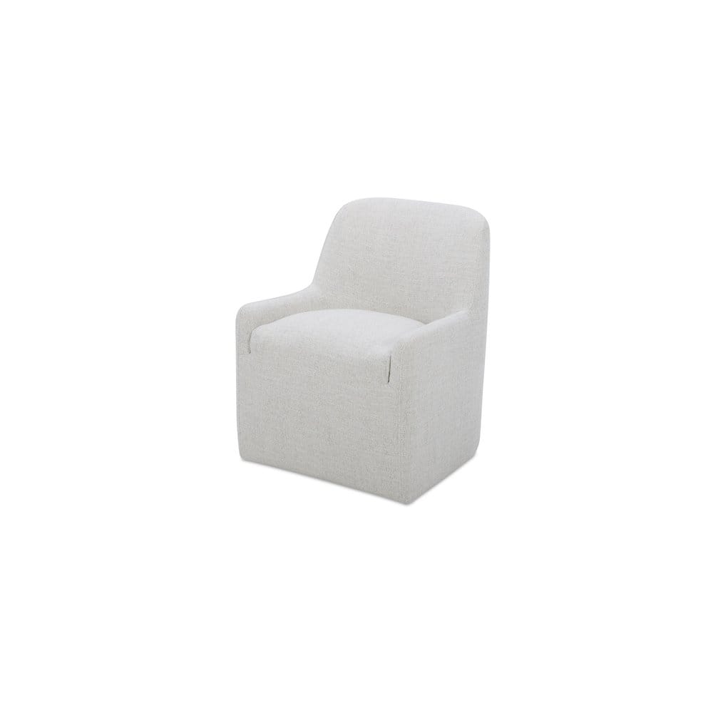 Moes Home - Maisie Rolling Dining Chair Flecked Oat - KQ-1045-34-USA view 5