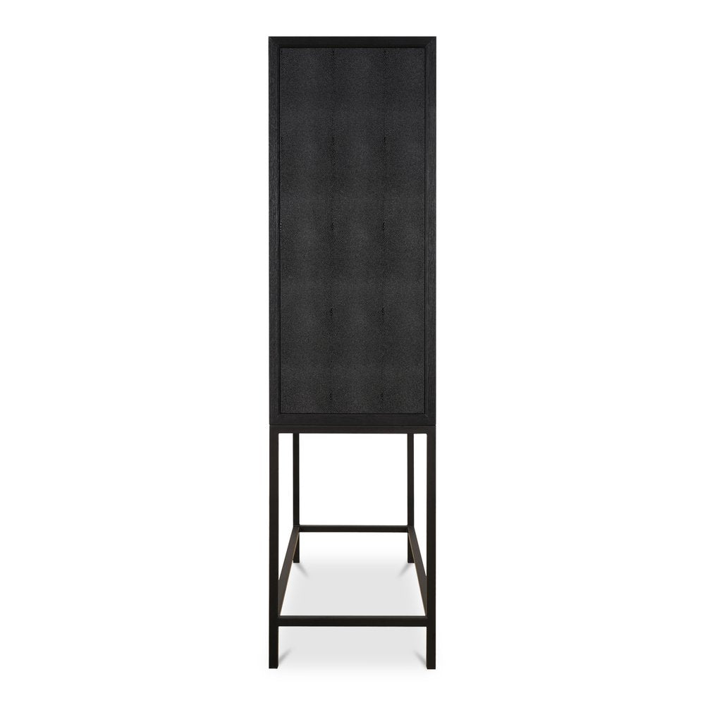 Moes Home - Mako Bar Cabinet Black - VL-1047-02 view 3