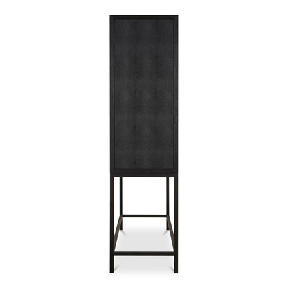 Moes Home - Mako Bar Cabinet Black - VL-1047-02 view 3
