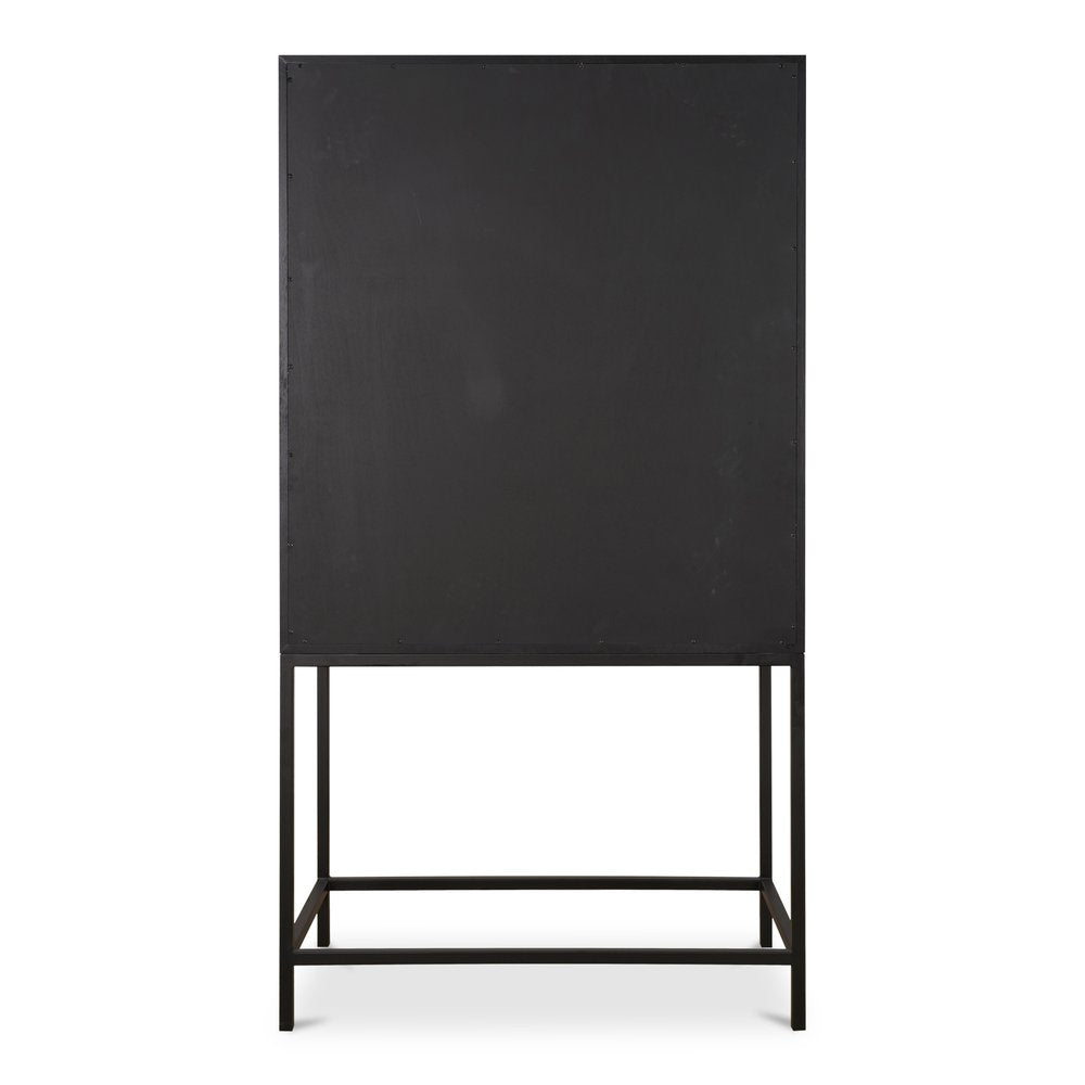 Moes Home - Mako Bar Cabinet Black - VL-1047-02 view 4