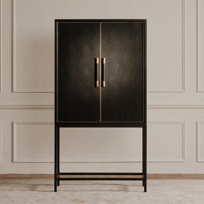 Moes Home - Mako Bar Cabinet Black - VL-1047-02 view 7