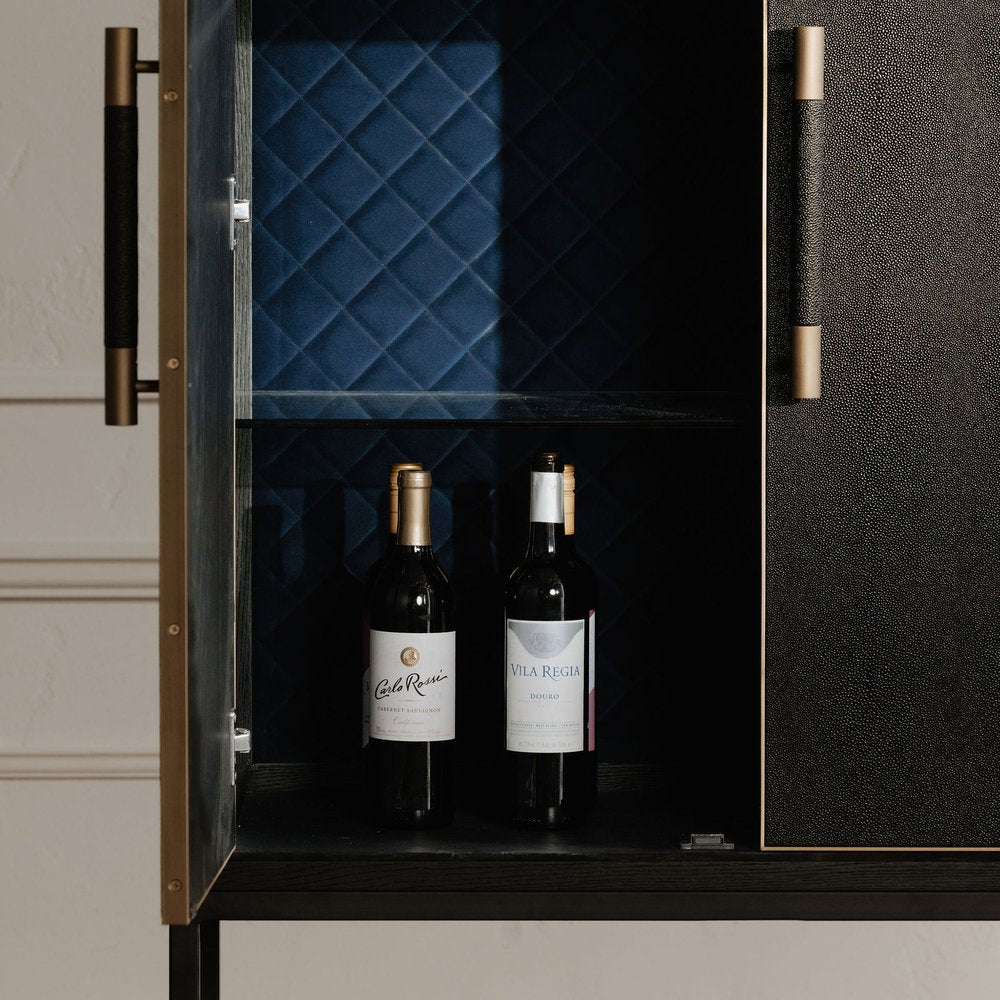 Moes Home - Mako Bar Cabinet Black - VL-1047-02 view 8
